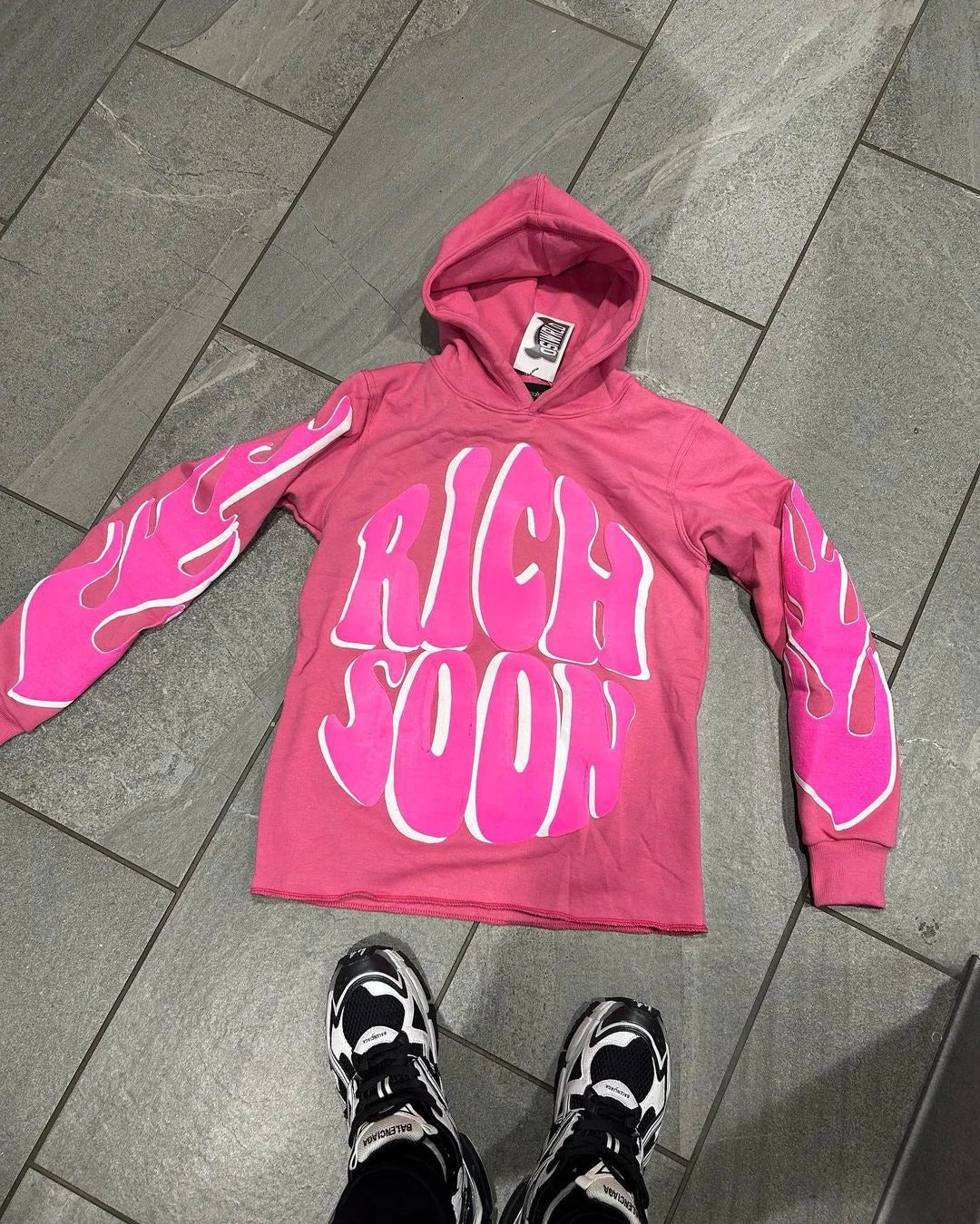 Men Rich Soon Hoody