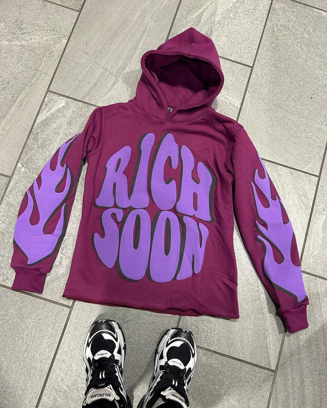 Men Rich Soon Hoody