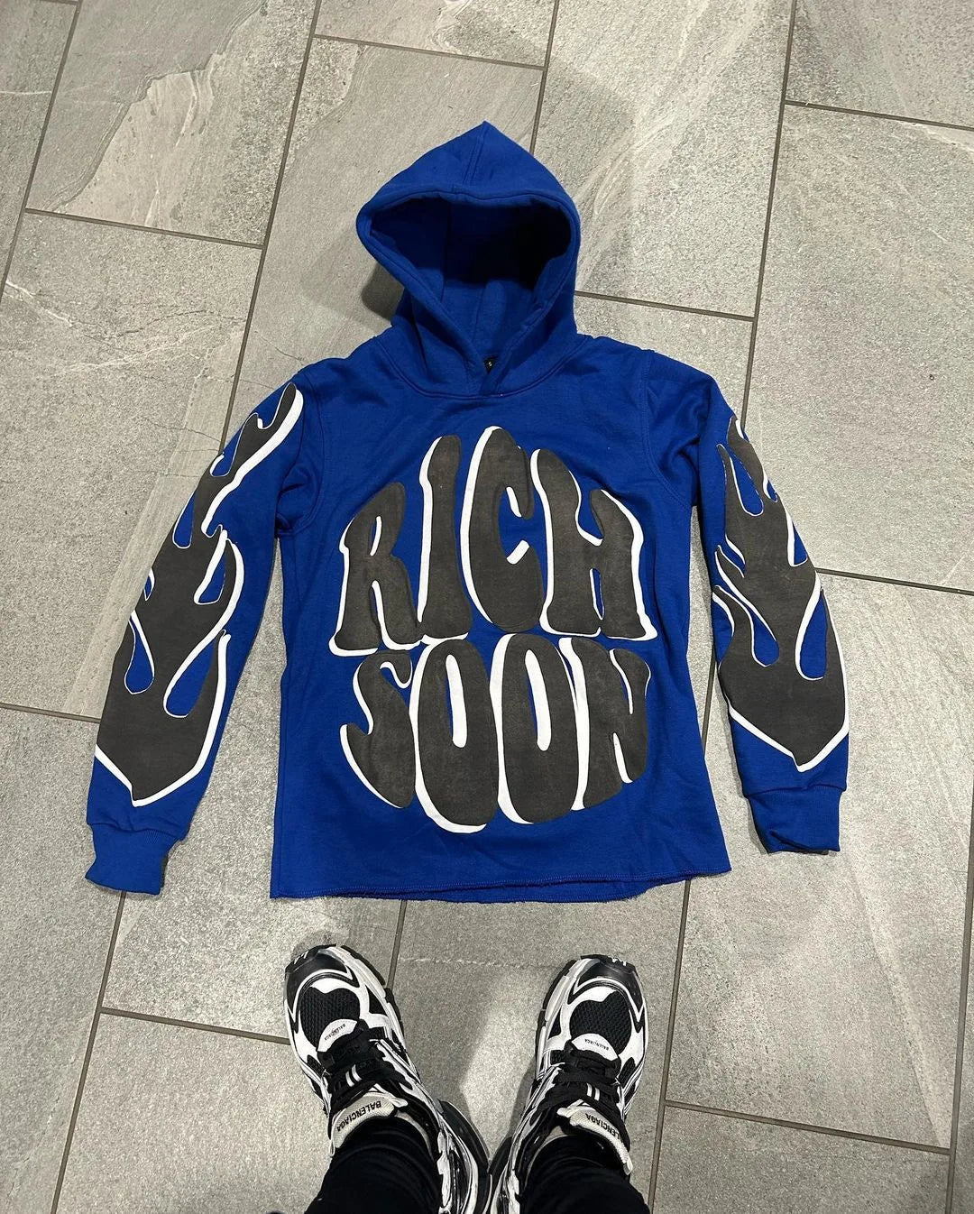 Men Rich Soon Hoody